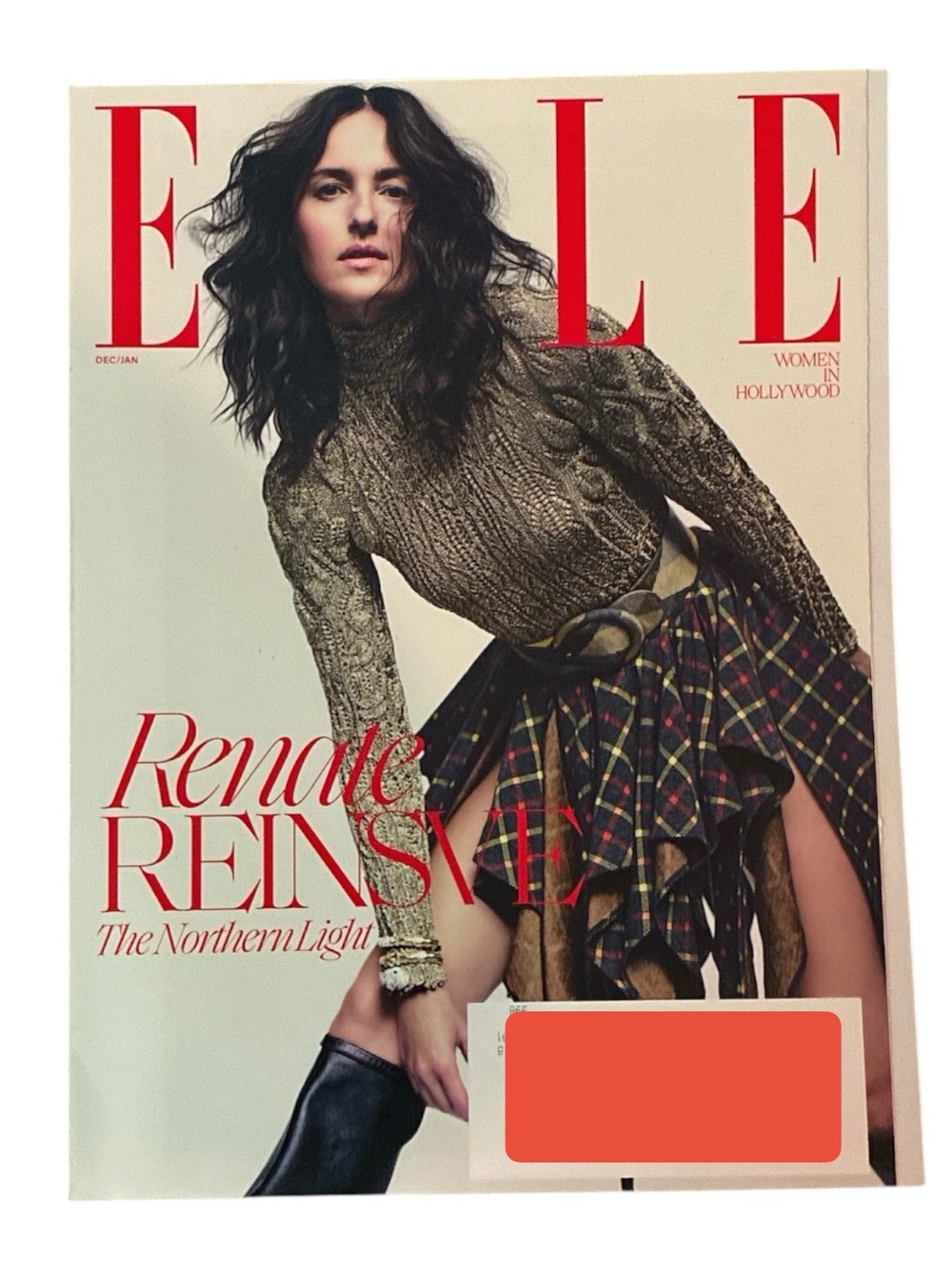 Elle Magazine December 2025 January 2026 Renate Reinsve Women In Hollywood